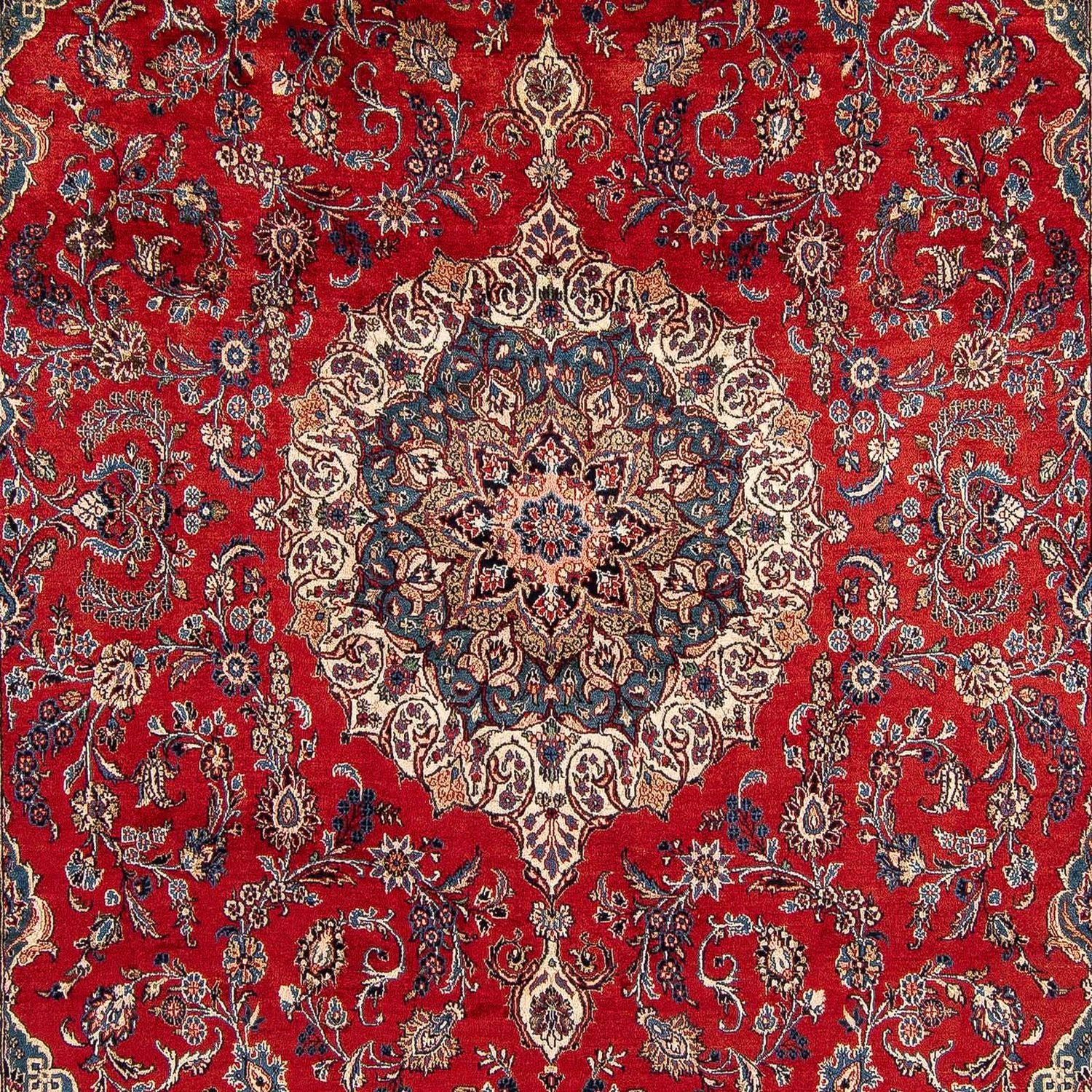 Alfombra persa - Nómada - 379 x 264 cm - rojo