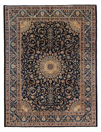 Alfombra persa - Clásica - 390 x 302 cm - azul oscuro