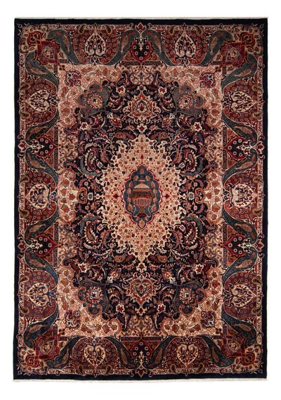 Kashmar Alfombra 257x365cm - Alfombra persa - azul oscuro