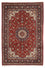 Alfombra persa - Keshan - 291 x 196 cm - rojo oscuro