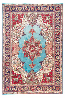 Alfombra persa - Tabriz - 300 x 203 cm - turquesa