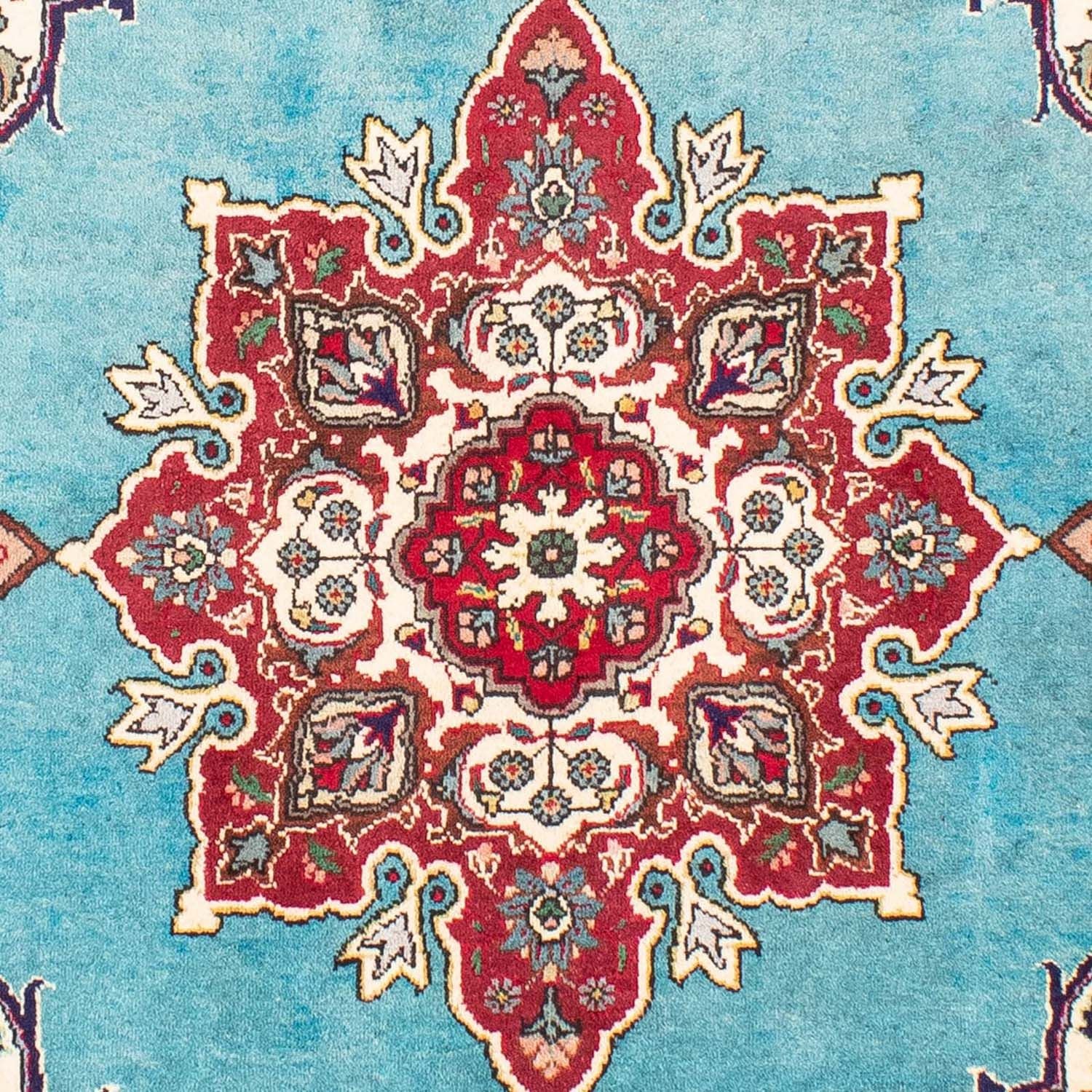 Alfombra persa - Tabriz - 300 x 203 cm - turquesa
