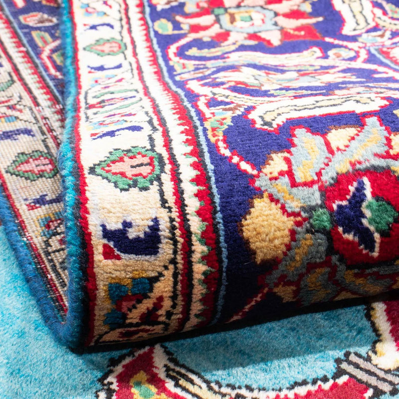 Alfombra persa - Tabriz - 300 x 203 cm - turquesa