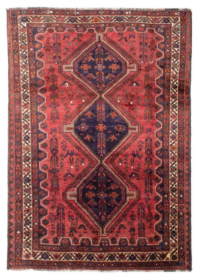 Alfombra persa - Nómada - 287 x 201 cm - rojo