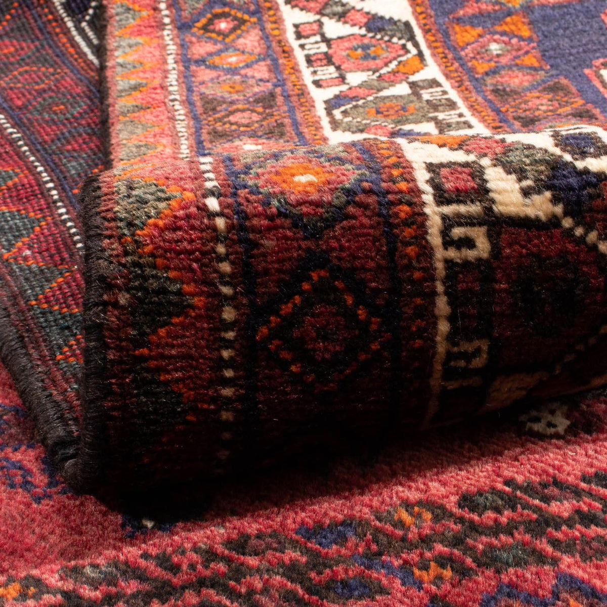 Alfombra persa - Nómada - 287 x 201 cm - rojo