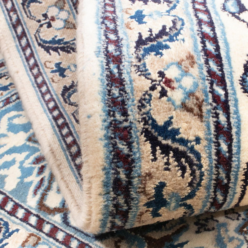 Alfombra persa - Nain cuadrado  - 200 x 190 cm - rojo oscuro
