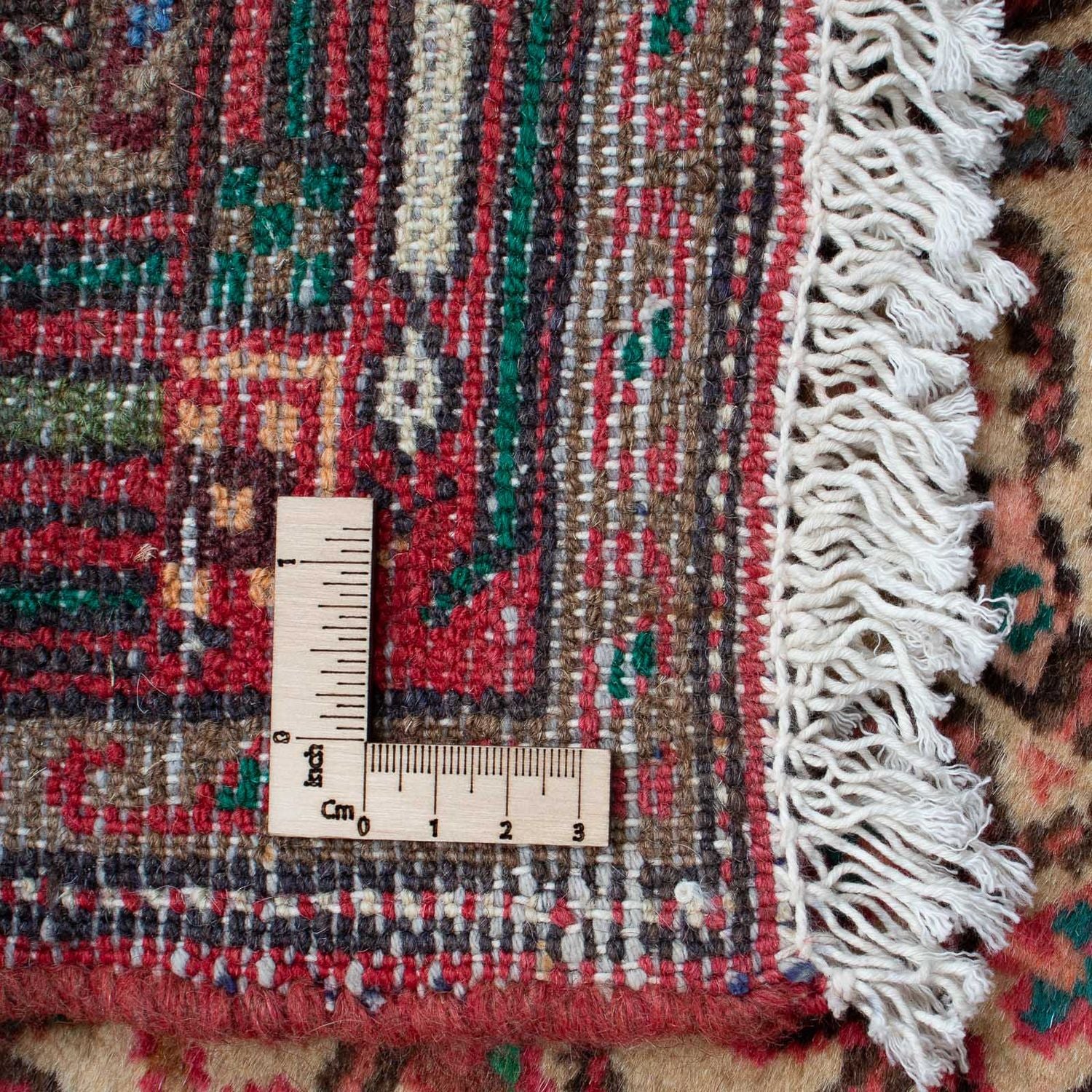 Alfombra persa - Nómada - 125 x 81 cm - beige