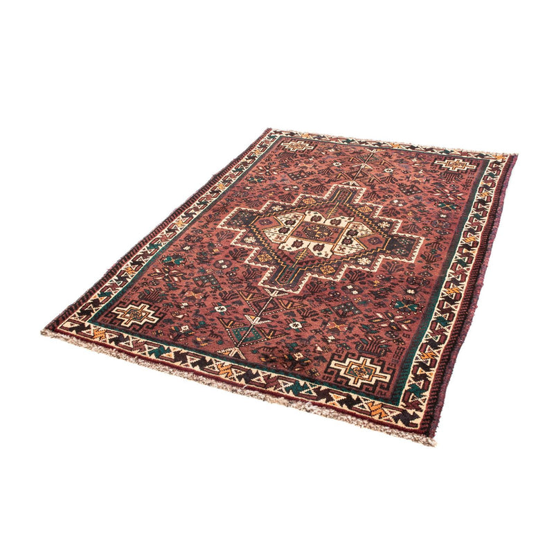 Alfombra persa - Nómada - 147 x 107 cm - marrón oscuro
