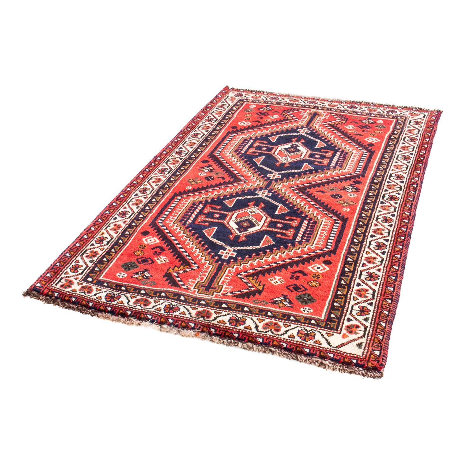 Alfombra persa - Nómada - 152 x 105 cm - rojo