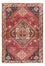 Alfombra persa - Nómada - 160 x 110 cm - rojo oscuro