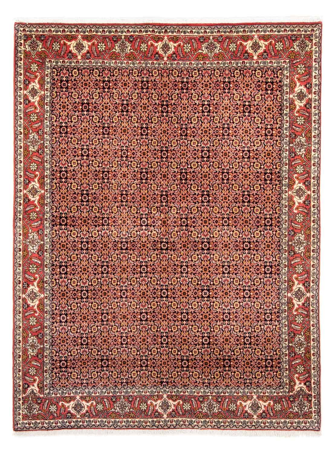 Alfombra persa - Bidjar - 235 x 171 cm - rojo claro
