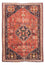Alfombra persa - Nómada - 136 x 92 cm - rojo oscuro