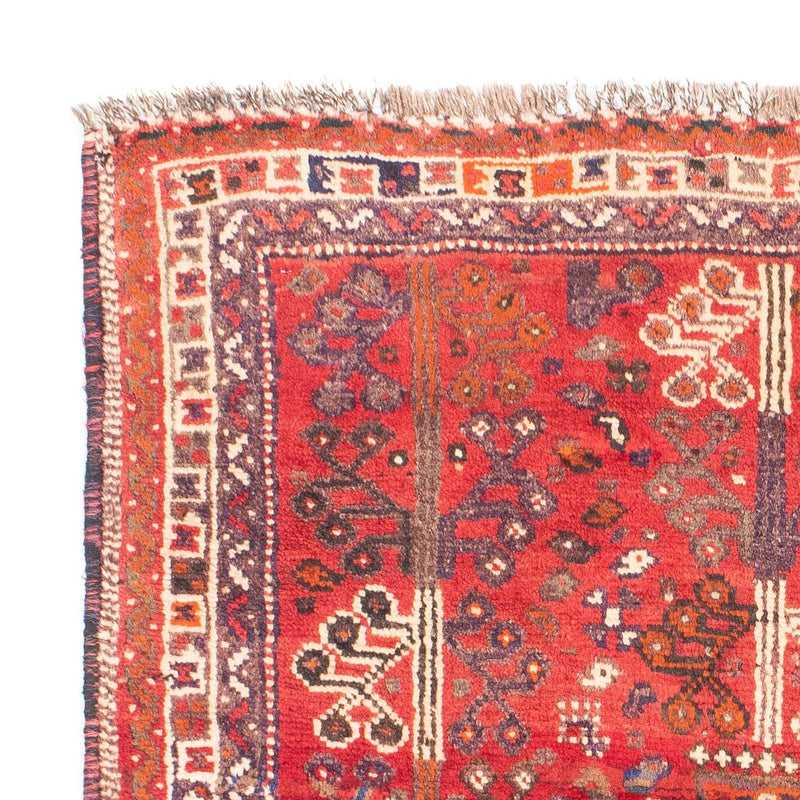 Alfombra persa - Nómada - 162 x 110 cm - rojo