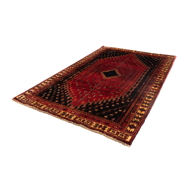 Alfombra persa - Nómada - 257 x 157 cm - rojo oscuro