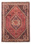 Alfombra persa - Nómada - 164 x 118 cm - rojo oscuro