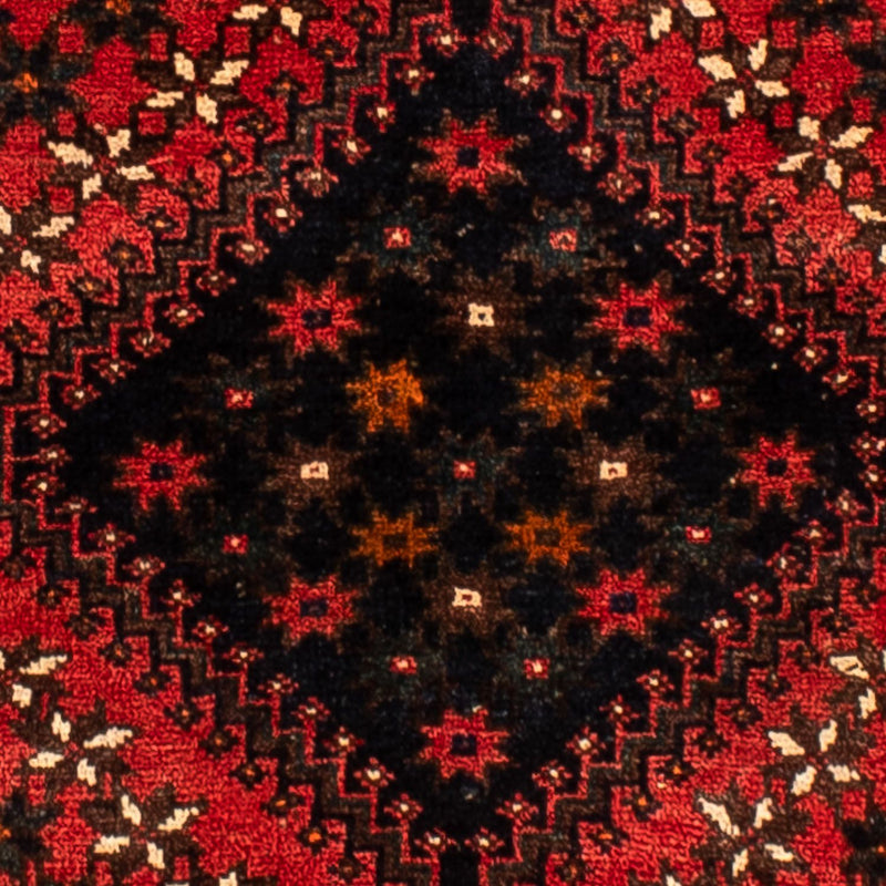 Alfombra persa - Nómada - 291 x 206 cm - rojo oscuro