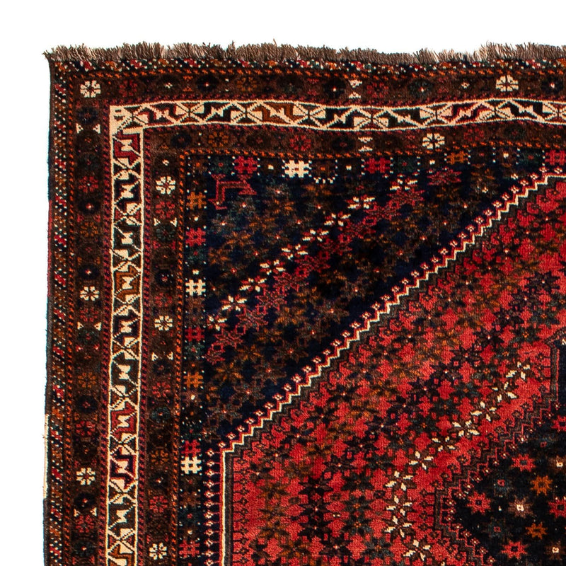 Alfombra persa - Nómada - 291 x 206 cm - rojo oscuro