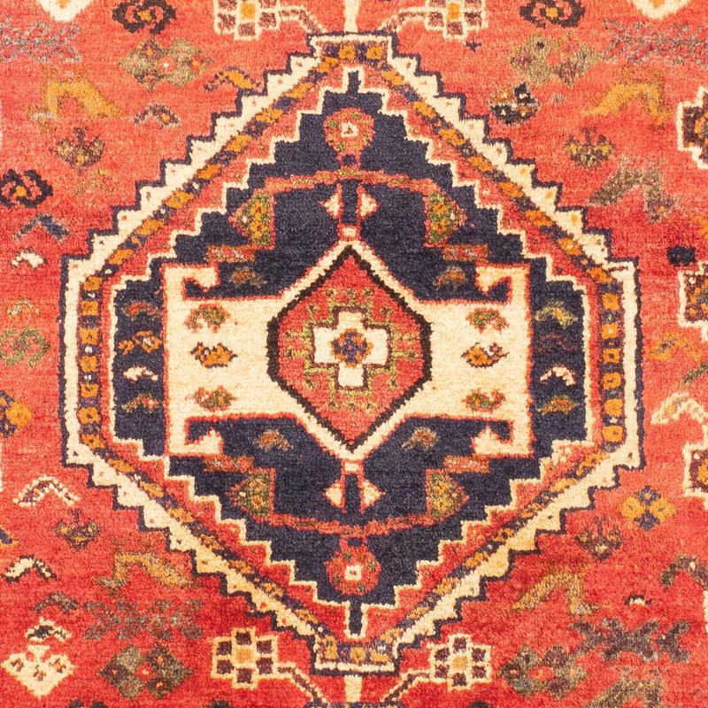 Alfombra persa - Nómada - 155 x 105 cm - rojo claro