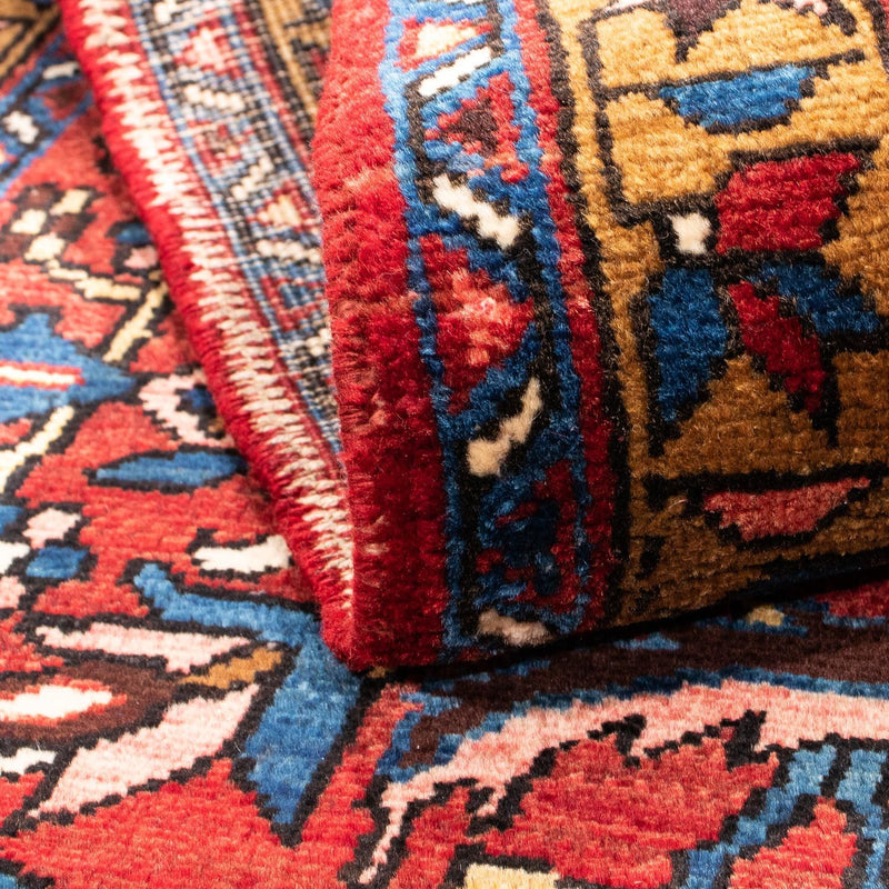 Alfombra de pasillo Alfombra persa - Nómada - 334 x 100 cm - rojo oscuro