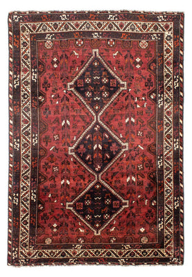Alfombra persa - Nómada - 307 x 210 cm - rojo oscuro