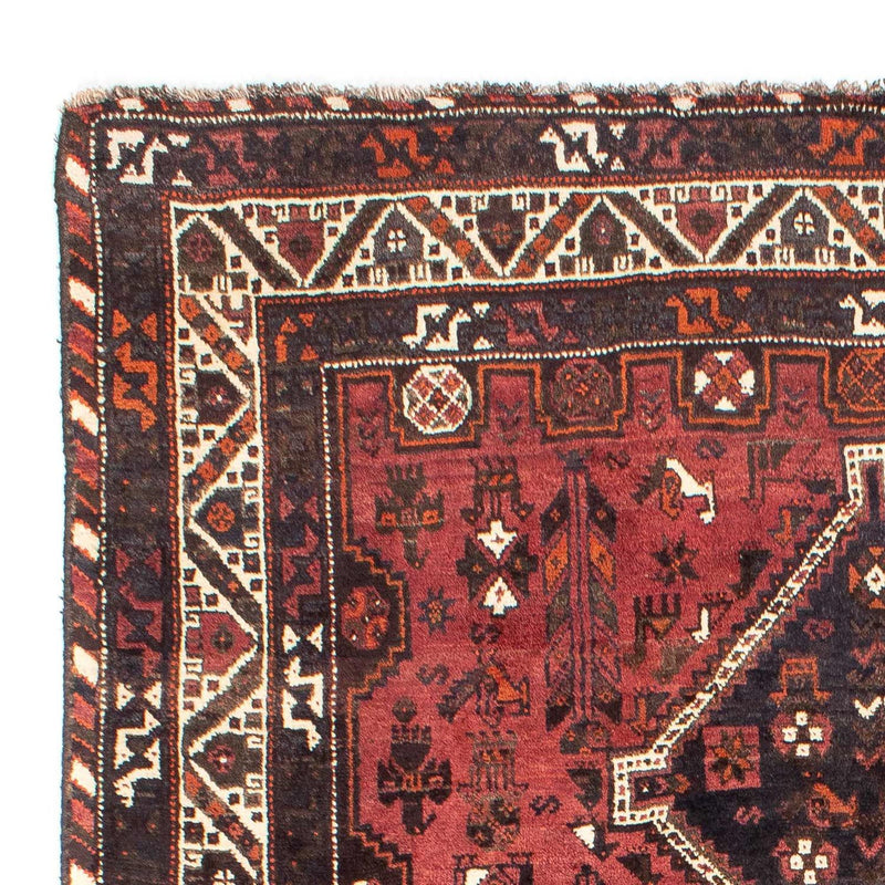 Alfombra persa - Nómada - 307 x 210 cm - rojo oscuro