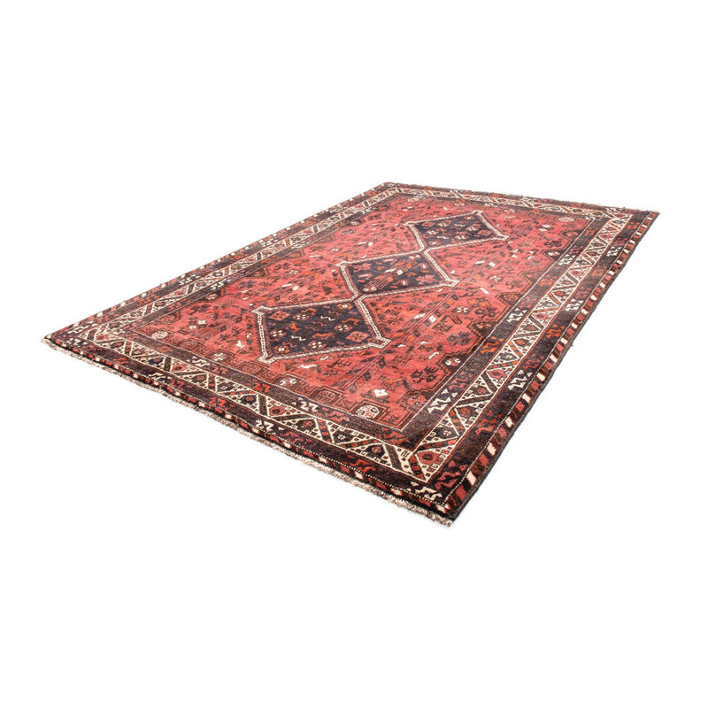 Alfombra persa - Nómada - 307 x 210 cm - rojo oscuro