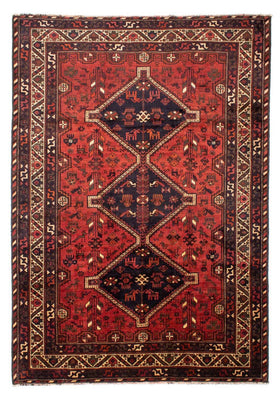 Alfombra persa - Nómada - 312 x 221 cm - rojo oscuro