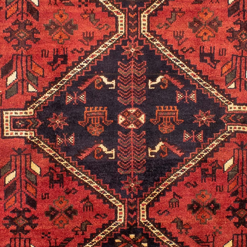 Alfombra persa - Nómada - 312 x 221 cm - rojo oscuro