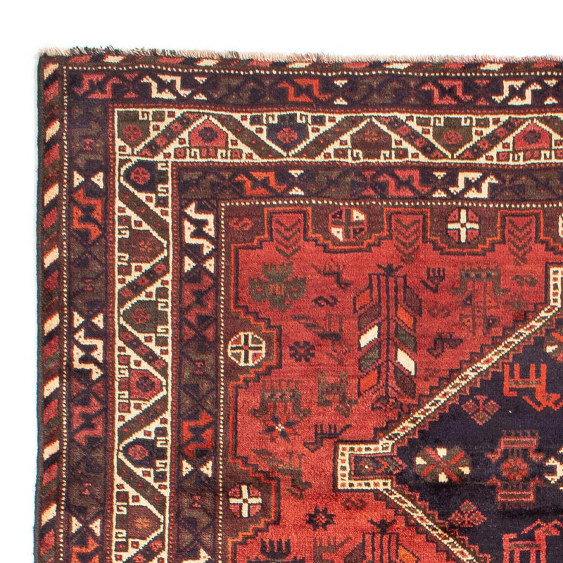 Alfombra persa - Nómada - 312 x 221 cm - rojo oscuro
