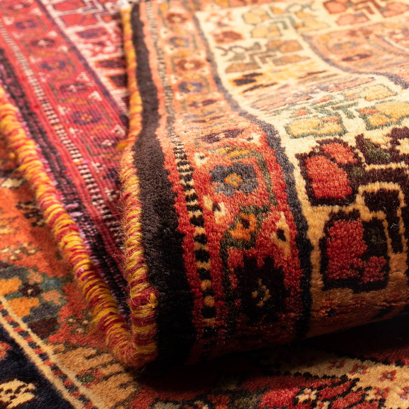 Alfombra persa - Nómada - 304 x 204 cm - rojo oscuro