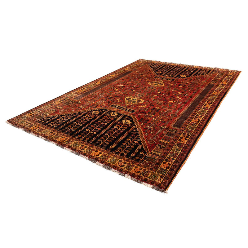 Alfombra persa - Nómada - 304 x 204 cm - rojo oscuro