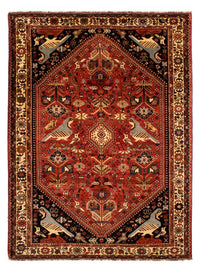Alfombra persa - Nómada - 304 x 212 cm - rojo oscuro