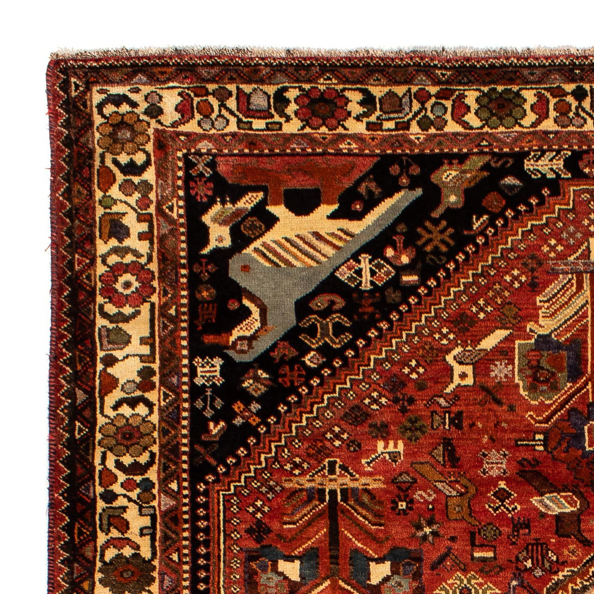 Shiraz Alfombra 212x304cm - Alfombra persa