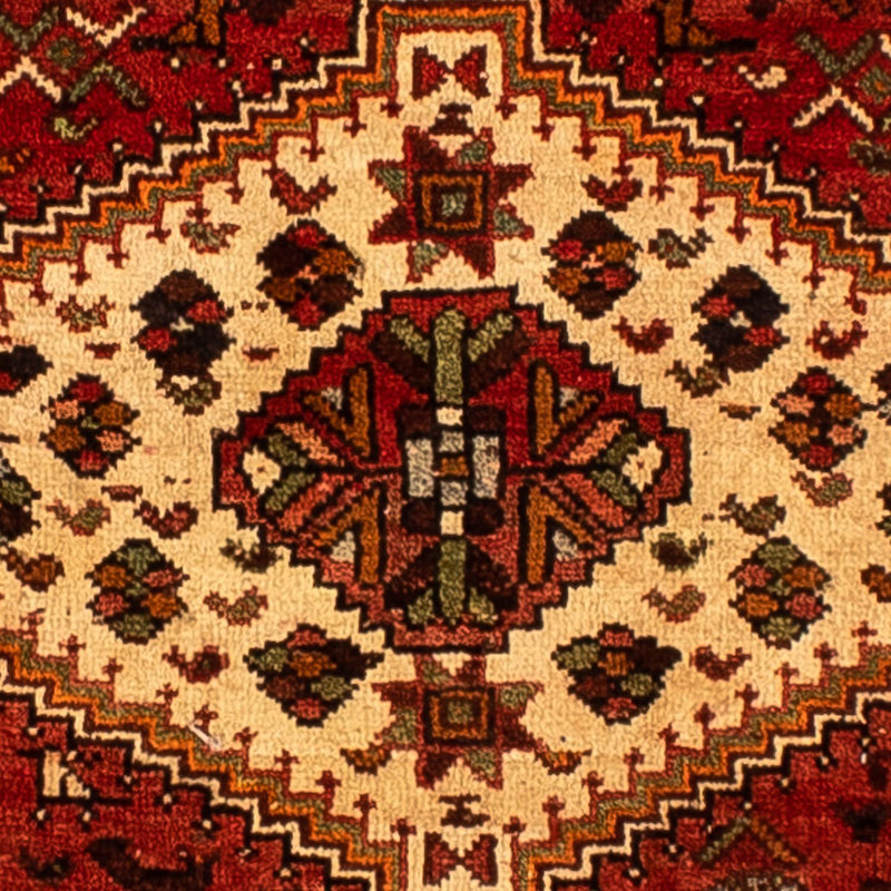 Alfombra persa - Nómada - 313 x 213 cm - rojo oscuro