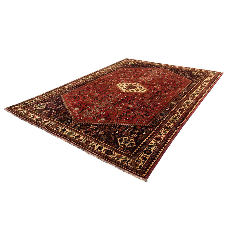 Alfombra persa - Nómada - 313 x 213 cm - rojo oscuro