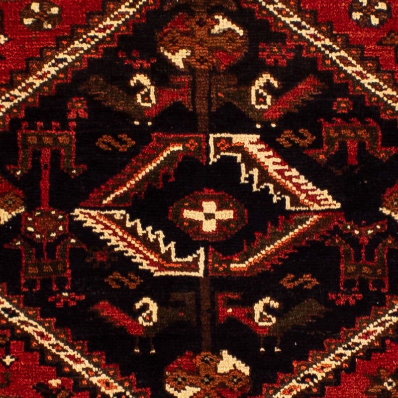 Alfombra persa - Nómada - 295 x 213 cm - rojo oscuro