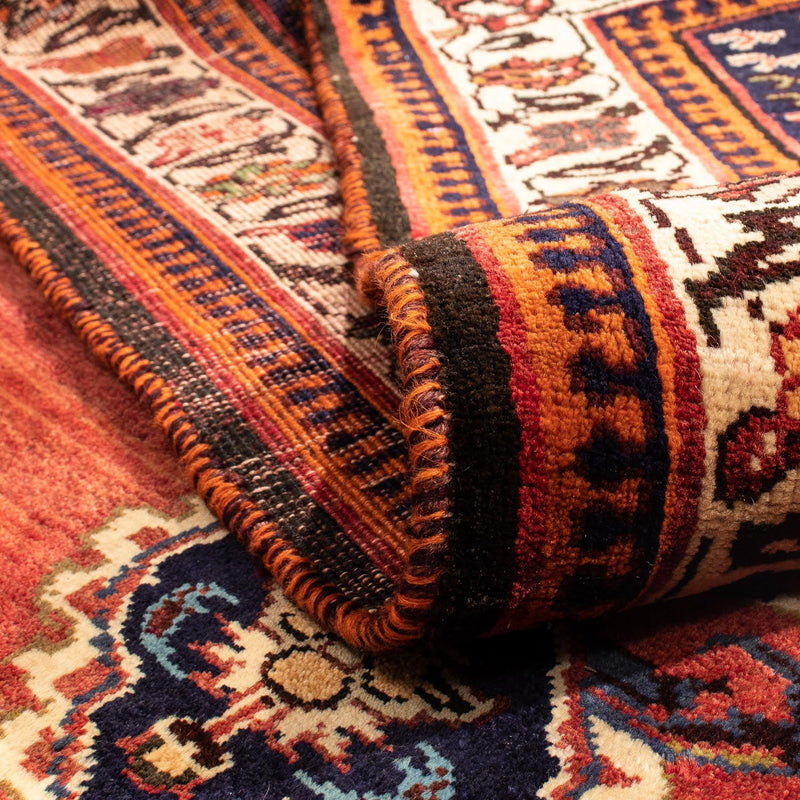 Alfombra persa - Nómada - 305 x 225 cm - rojo oscuro