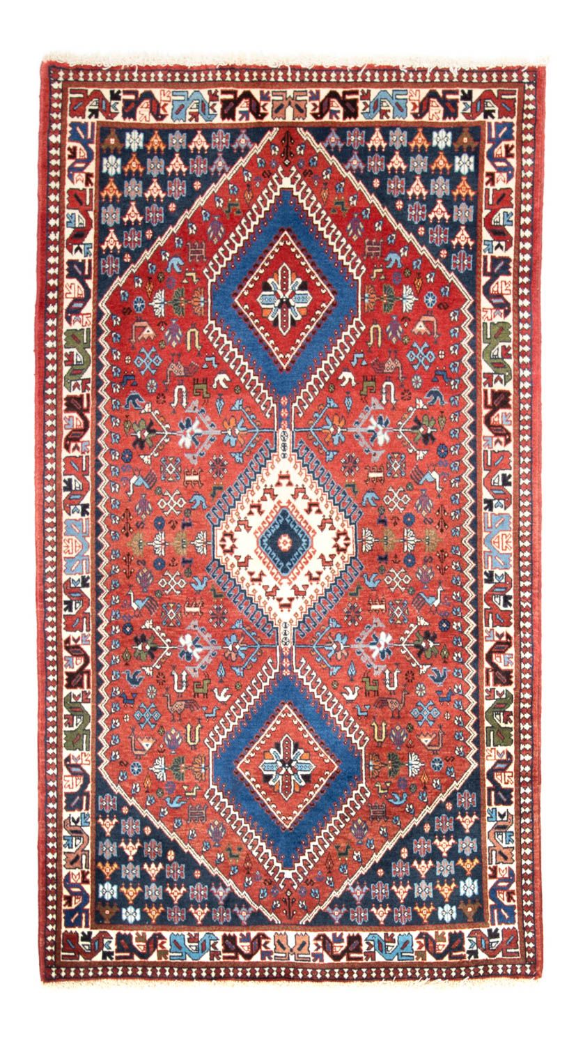 Alfombra persa - Nómada - 197 x 113 cm - rojo