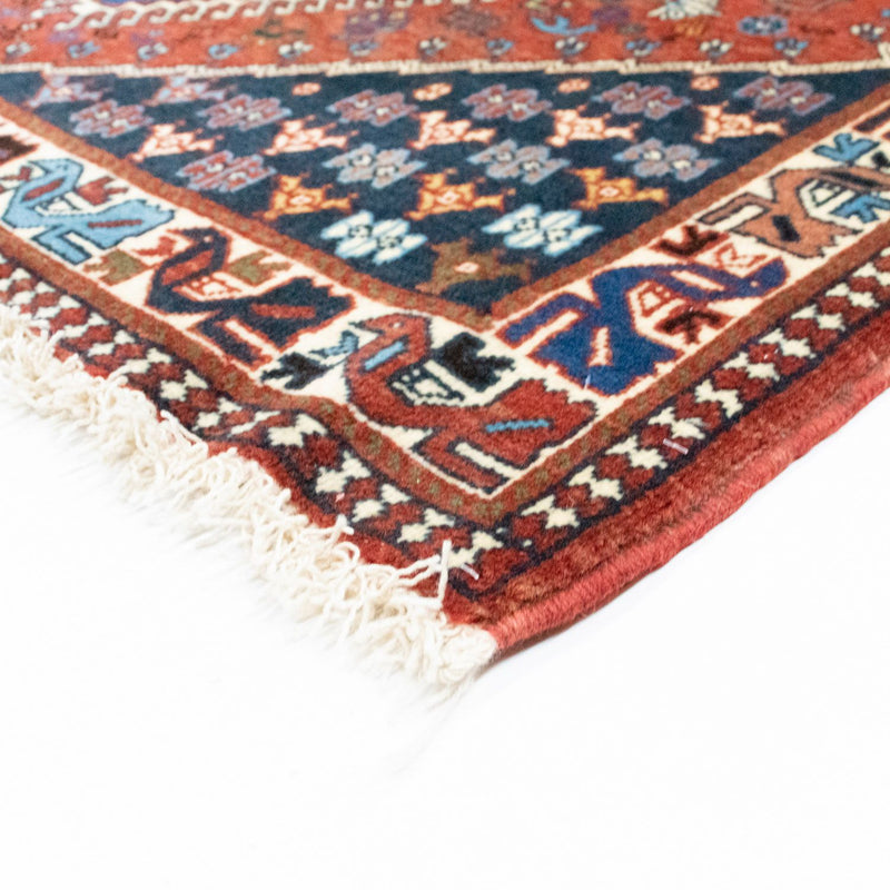 Alfombra persa - Nómada - 197 x 113 cm - rojo