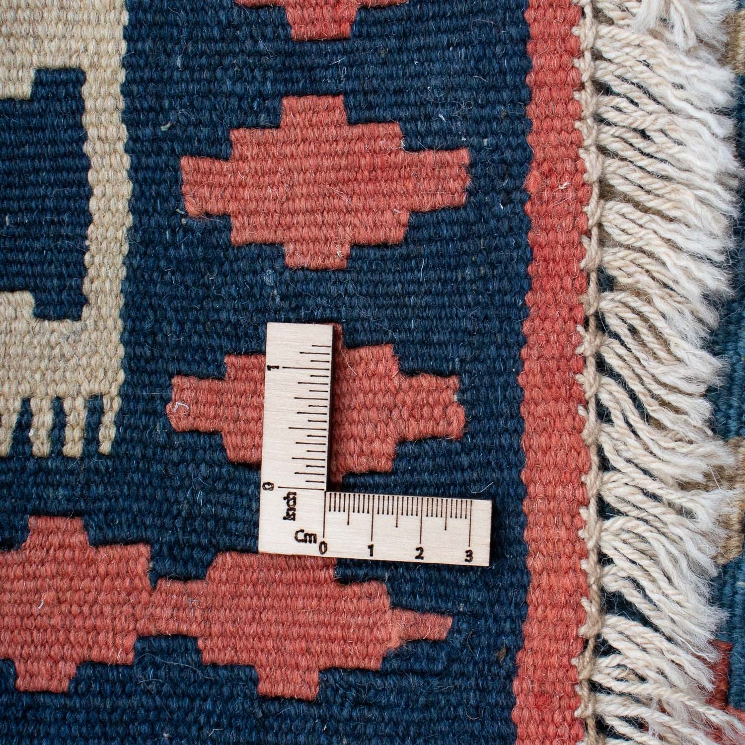 Alfombra Kelim - Oriental - 189 x 119 cm - azul