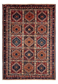Alfombra persa - Nómada - 318 x 217 cm - azul oscuro