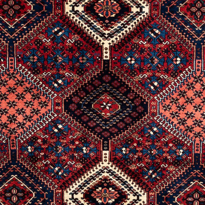 Alfombra persa - Nómada - 300 x 202 cm - rojo oscuro