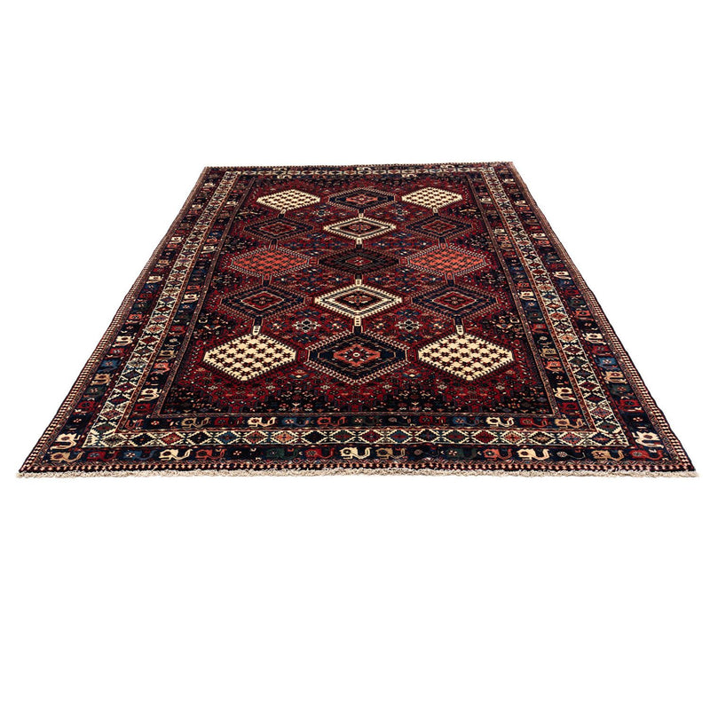 Alfombra persa - Nómada - 300 x 202 cm - rojo oscuro