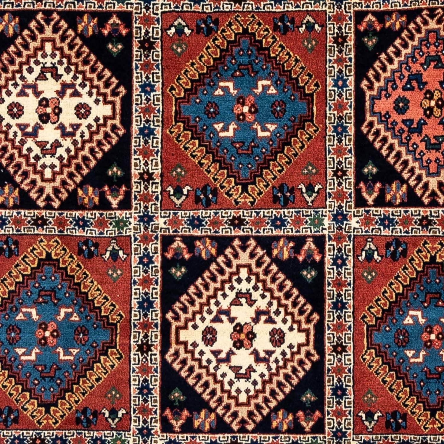 Alfombra persa - Nómada - 312 x 215 cm - azul oscuro