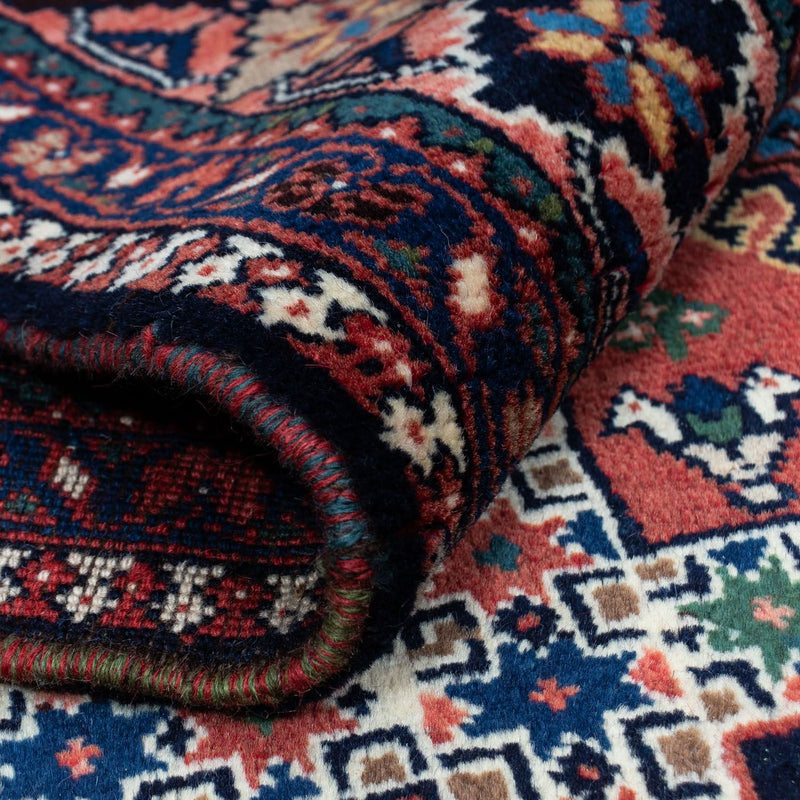Alfombra persa - Nómada - 312 x 215 cm - azul oscuro