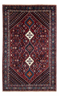 Alfombra persa - Nómada - 320 x 205 cm - rojo oscuro