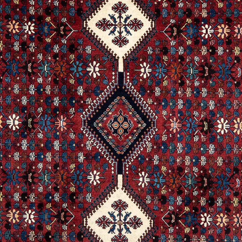 Alfombra persa - Nómada - 320 x 205 cm - rojo oscuro