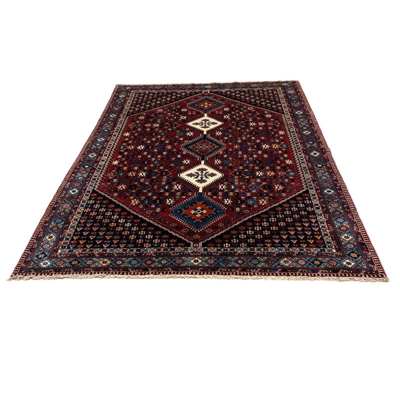 Alfombra persa - Nómada - 320 x 205 cm - rojo oscuro