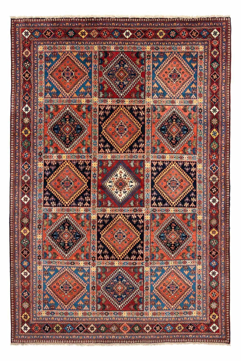 Alfombra persa - Nómada - 295 x 205 cm - rojo claro