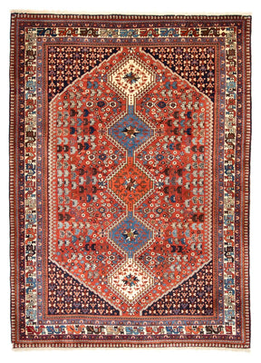 Alfombra persa - Nómada - 213 x 152 cm - rojo